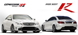 Mercedes E class coupe wide body expression Motorsport